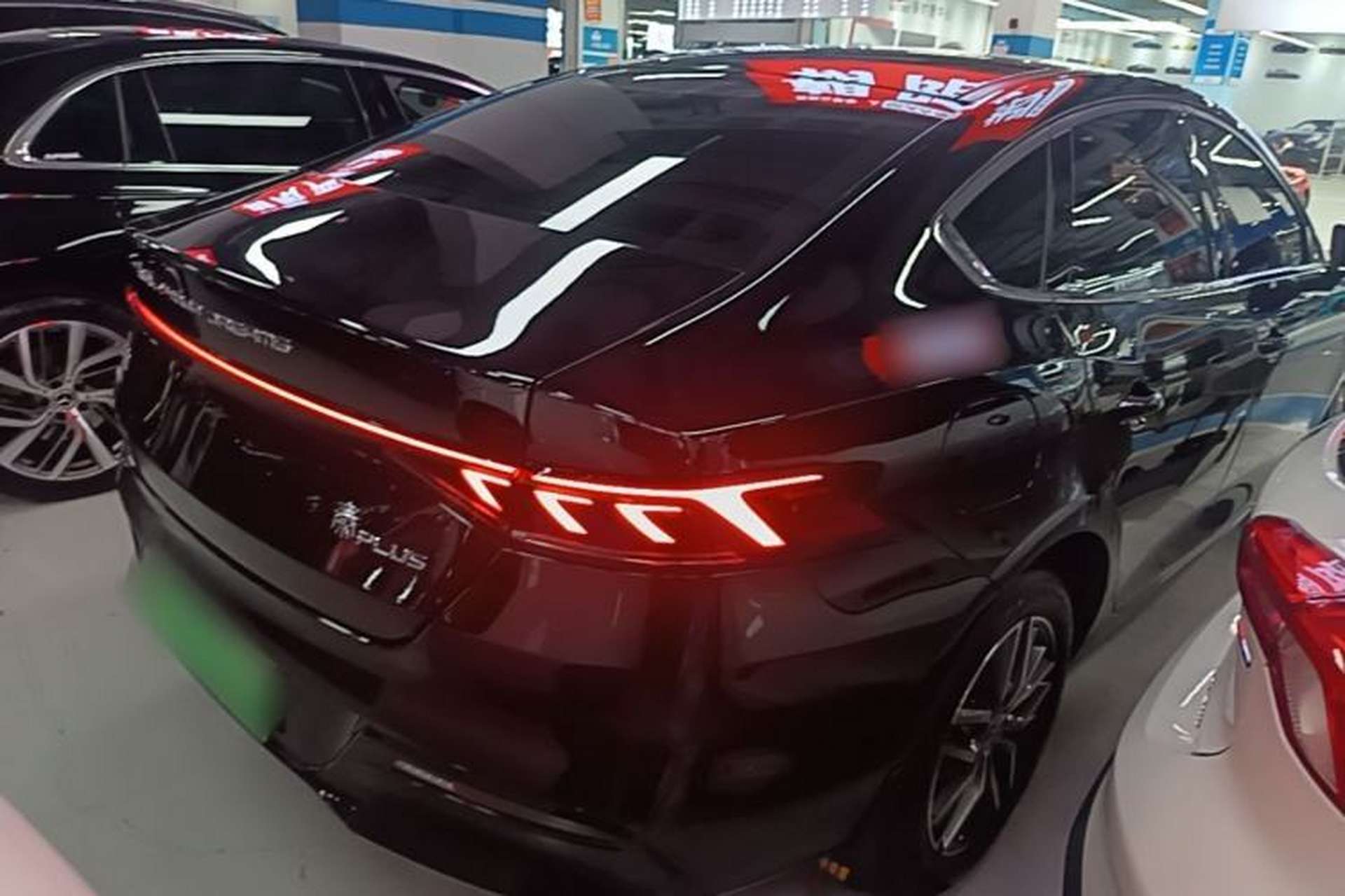 Used BYD Qin PLUS 2021 DM-i 120KM Prestige Model Rear Right 45 Deg