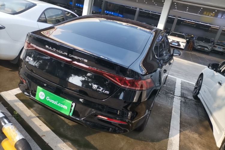 Used BYD Qin PLUS 2021 DM-i 55KM Flagship Model Rear Right 45 Deg