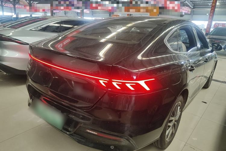 Used BYD Qin PLUS 2021 DM-i 55KM Flagship Model Rear Right 45 Deg