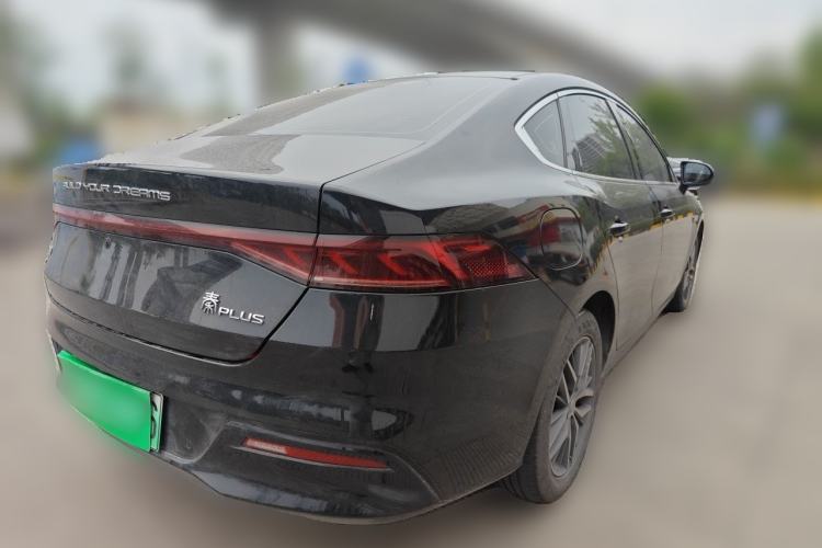 Used BYD Qin PLUS 2021 EV 400KM Luxury Model Rear Right 45 Deg