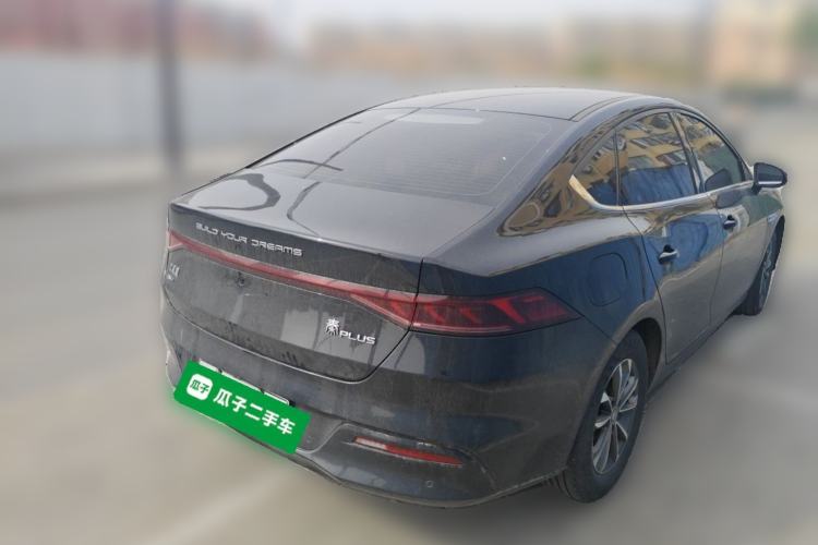 Used BYD Qin PLUS 2021 DM-i 55KM Prestige Model Rear Right 45 Deg