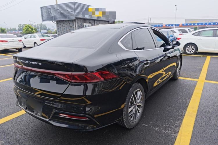 Used BYD Qin PLUS 2021 DM-i 55KM Flagship Model Rear Right 45 Deg