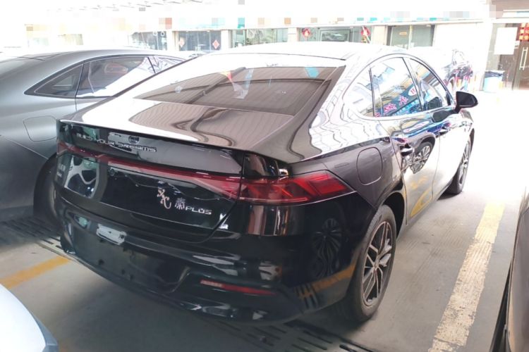 Used BYD Qin PLUS 2021 DM-i 55KM Flagship Model Rear Right 45 Deg
