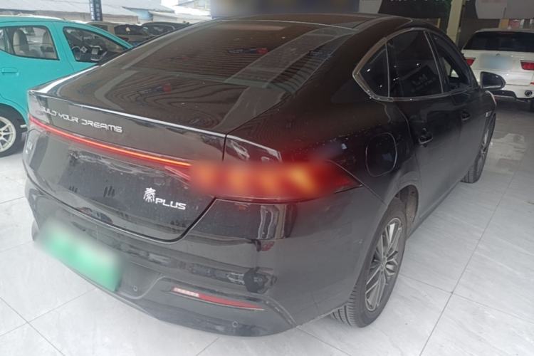 Used BYD Qin PLUS 2021 DM-i 120KM Flagship Model Rear Right 45 Deg