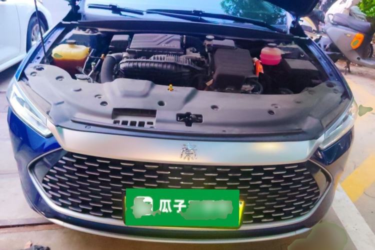 Used BYD Qin PLUS 2021 DM-i 55KM Flagship Model Engine Bay