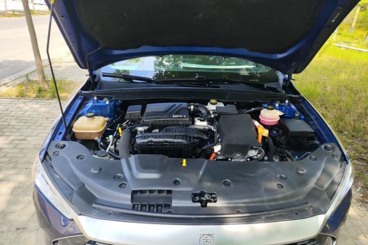 Used BYD Qin PLUS 2021 DM-i 55KM Flagship Model Engine Bay