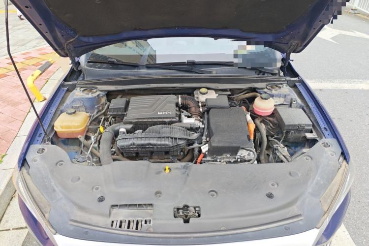 Used BYD Qin PLUS 2021 DM-i 55KM Flagship Model Engine Bay