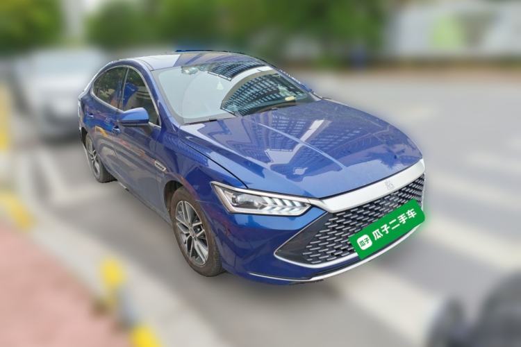 Used BYD Qin PLUS 2021 DM-i 55KM Flagship Model Front Right 45 Deg