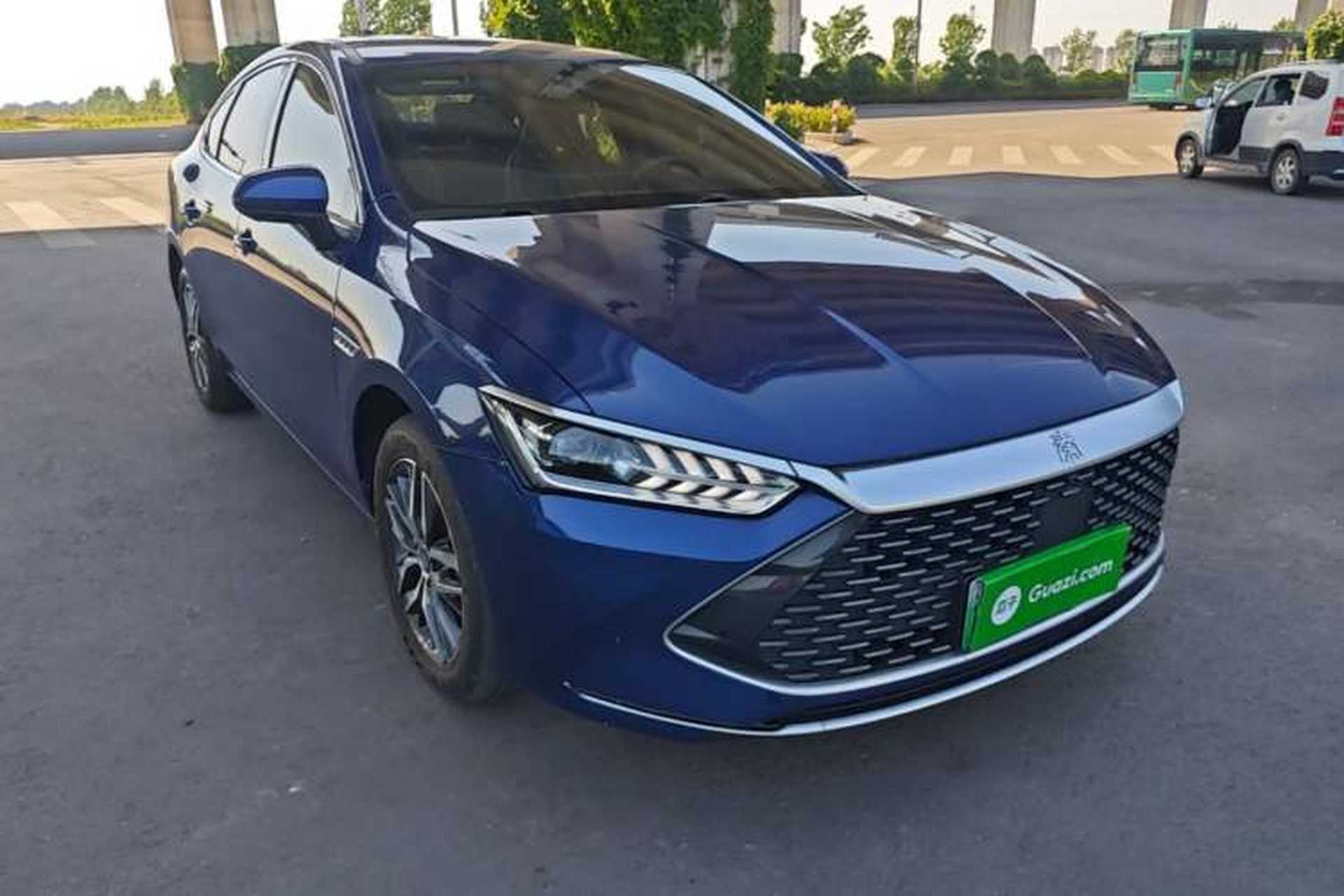 Used BYD Qin PLUS 2021 DM-i 120KM Flagship Model Front Right 45 Deg