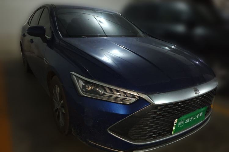 Used BYD Qin PLUS 2021 DM-i 55KM Prestige Model Front Right 45 Deg