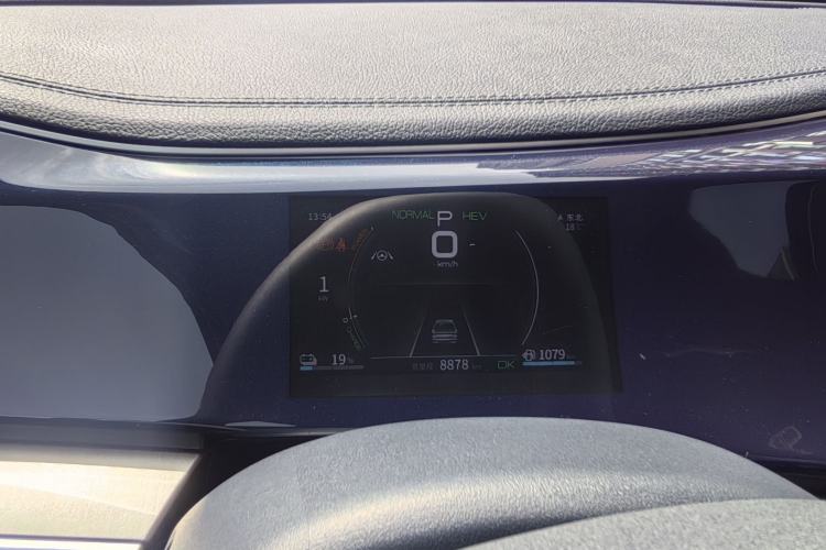 Used BYD Qin PLUS 2021 DM-i 120KM Flagship Model Instrument Cluster