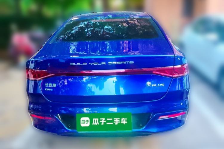 Used BYD Qin PLUS 2021 DM-i 55KM Flagship Model Rear