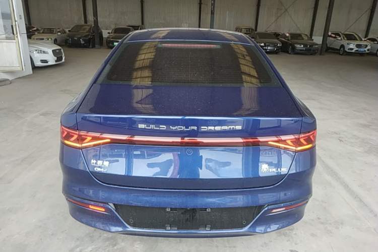 Used BYD Qin PLUS 2021 DM-i 55KM Flagship Model Rear