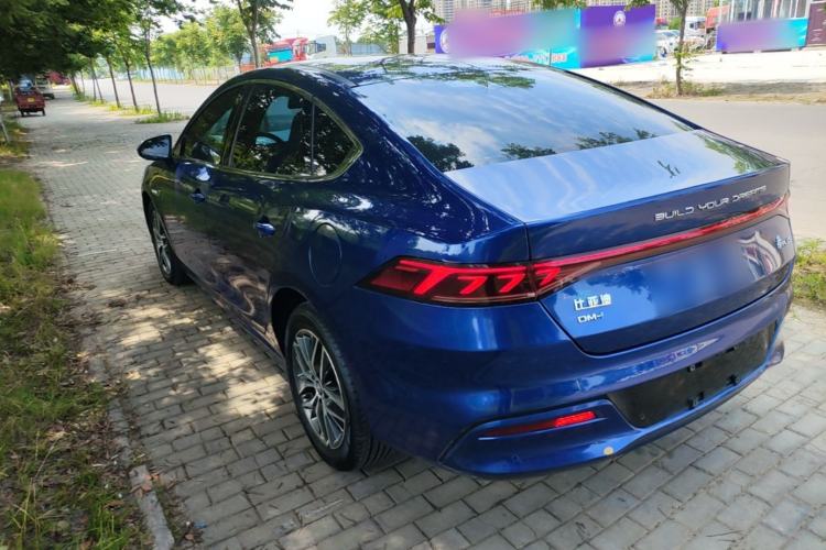 Used BYD Qin PLUS 2021 DM-i 55KM Flagship Model Rear Left 45 Deg