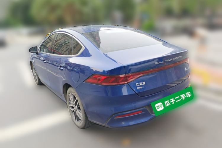 Used BYD Qin PLUS 2021 DM-i 55KM Flagship Model Rear Left 45 Deg