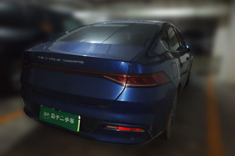 Used BYD Qin PLUS 2021 DM-i 55KM Prestige Model Rear Right 45 Deg