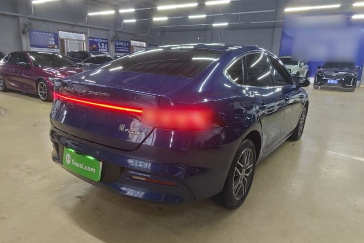 Used BYD Qin PLUS 2021 DM-i 55KM Flagship Model Rear Right 45 Deg