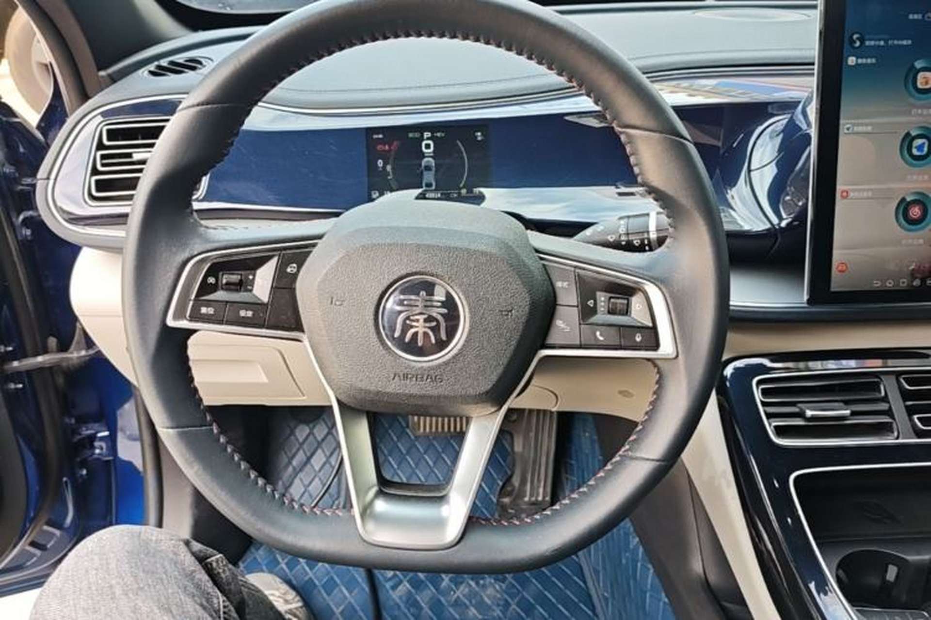 Used BYD Qin PLUS 2021 DM-i 55KM Flagship Model Steering Wheel