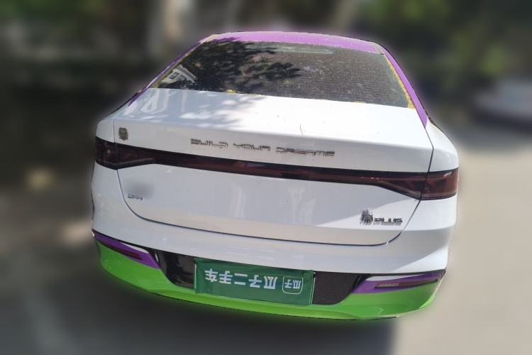 Used BYD Qin PLUS 2021 DM-i 55KM Flagship Model Rear
