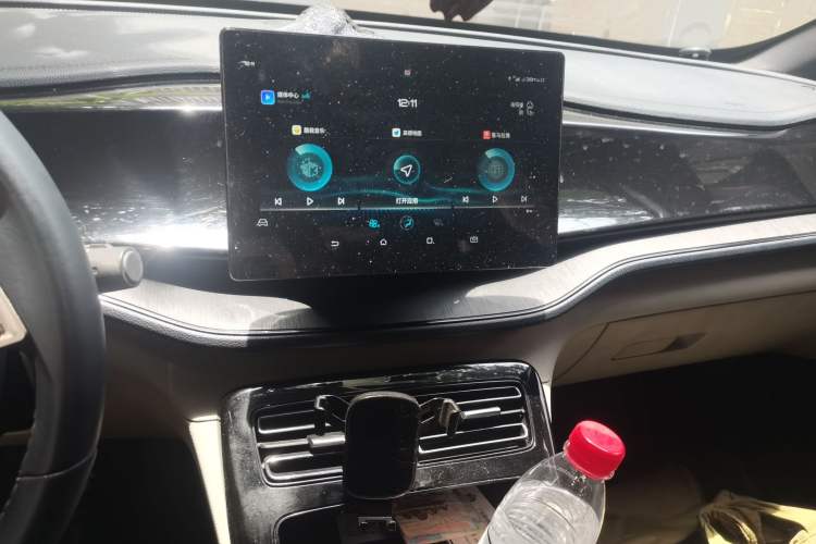 Used BYD Qin PLUS 2021 DM-i 55KM Prestige Model Audio And AC Panel