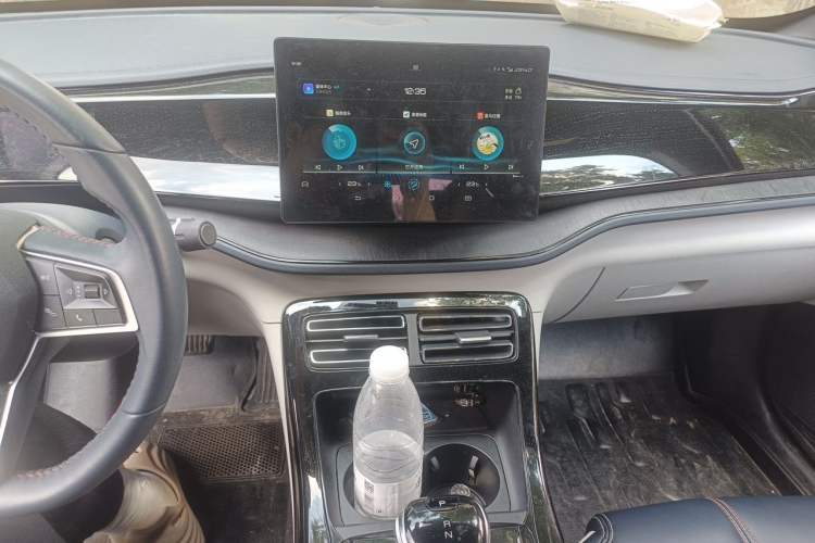 Used BYD Qin PLUS 2021 DM-i 55KM Prestige Model Audio And AC Panel