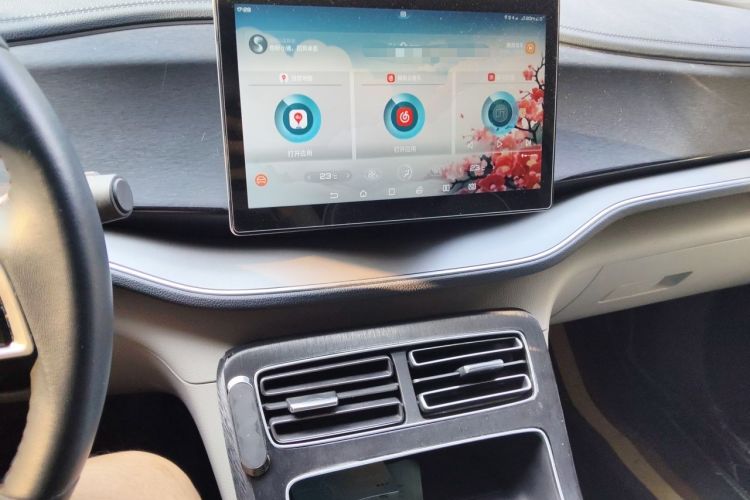 Used BYD Qin PLUS 2021 DM-i 55KM Flagship Model Audio And AC Panel
