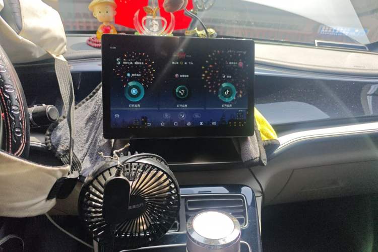 Used BYD Qin PLUS 2021 DM-i 120KM Prestige Model Audio And AC Panel