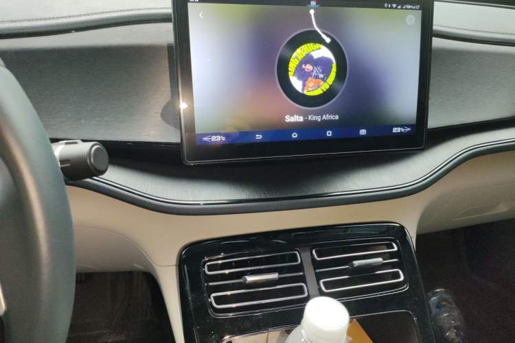Used BYD Qin PLUS 2021 DM-i 55KM Prestige Model Audio And AC Panel