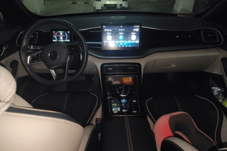 Used BYD Qin PLUS 2021 DM-i 55KM Flagship Model Center Console