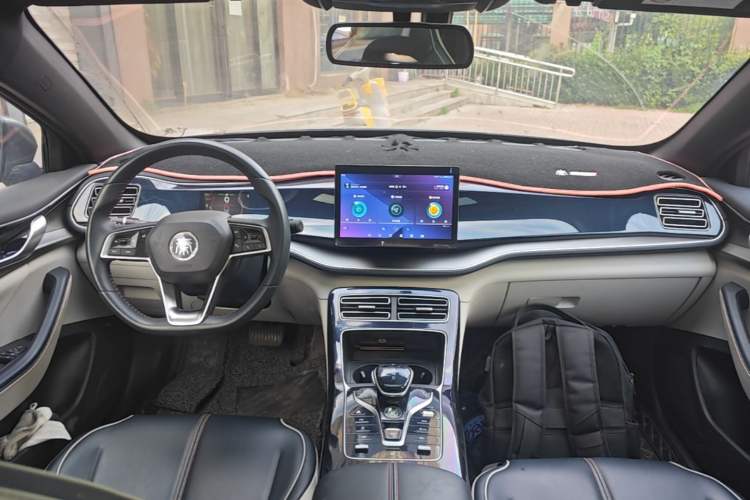 Used BYD Qin PLUS 2021 DM-i 55KM Flagship Model Center Console