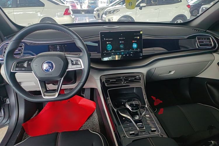 Used BYD Qin PLUS 2021 DM-i 55KM Flagship Model Center Console