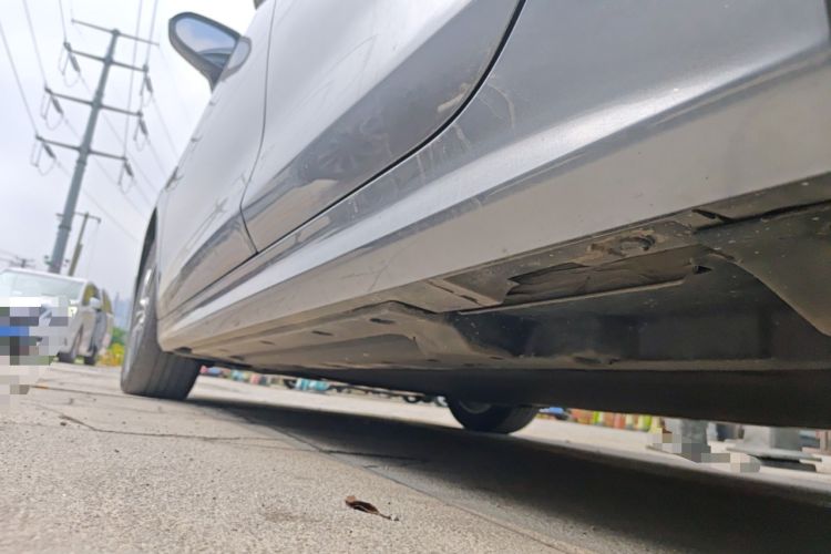 Used BYD Qin PLUS 2021 EV 500KM Luxury Model Chassis Rear Left