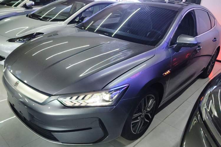 Used BYD Qin PLUS 2021 EV 500KM Premium Model Guazi used car, China used car export, Used car for sale, Used cars, Cheapest cars for sale