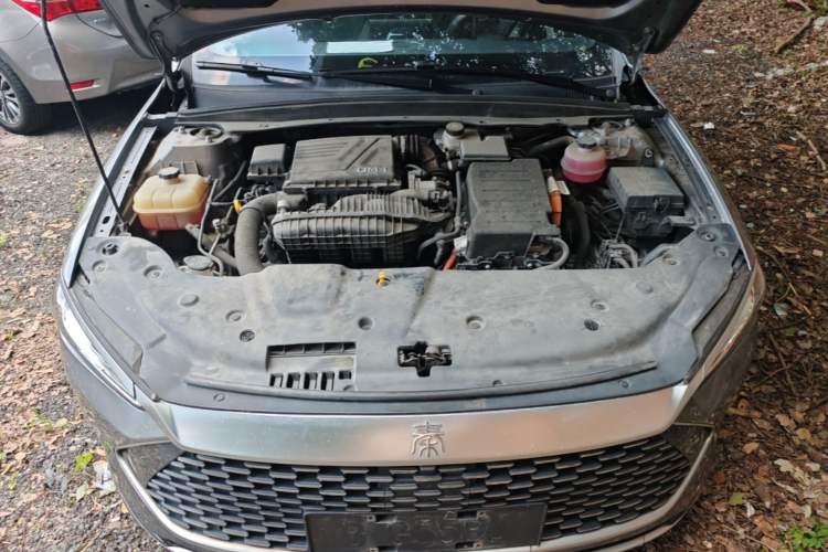 Used BYD Qin PLUS 2021 DM-i 55KM Flagship Model Engine Bay
