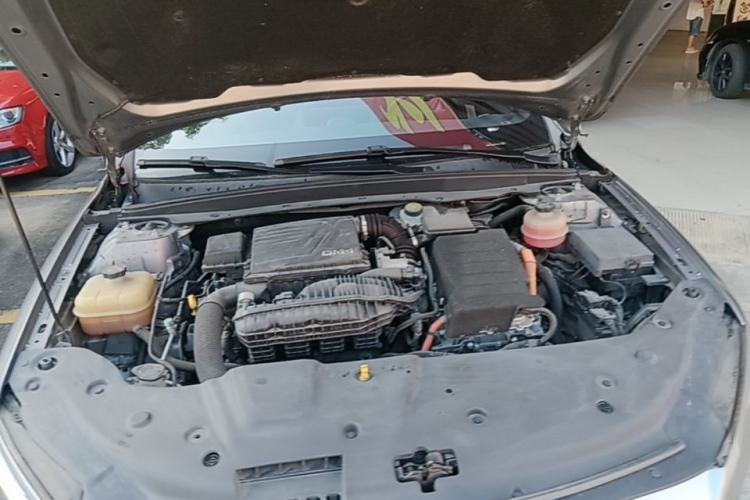 Used BYD Qin PLUS 2021 DM-i 55KM Flagship Model Engine Bay