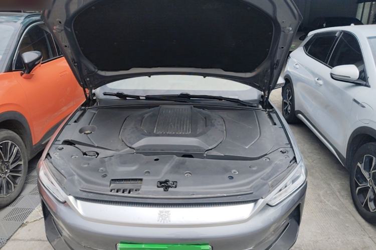Used BYD Qin PLUS 2021 EV 500KM Luxury Model Engine Bay