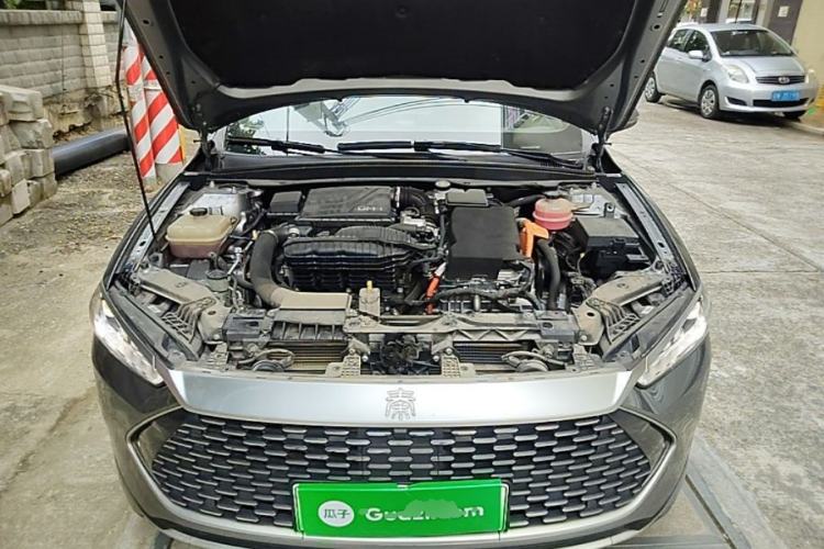 Used BYD Qin PLUS 2021 DM-i 55KM Flagship Model Engine Bay