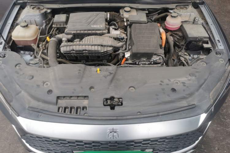 Used BYD Qin PLUS 2021 DM-i 55KM Flagship Model Engine Bay