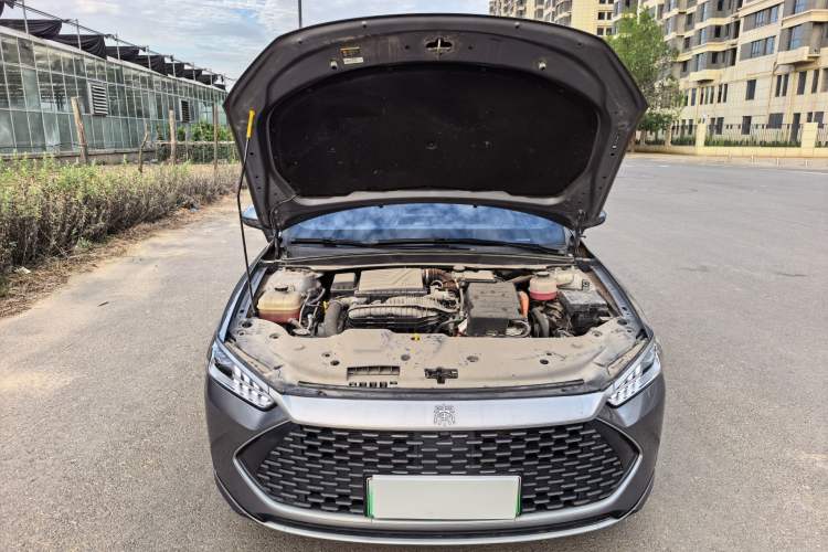Used BYD Qin PLUS 2021 DM-i 55KM Flagship Model Engine Bay