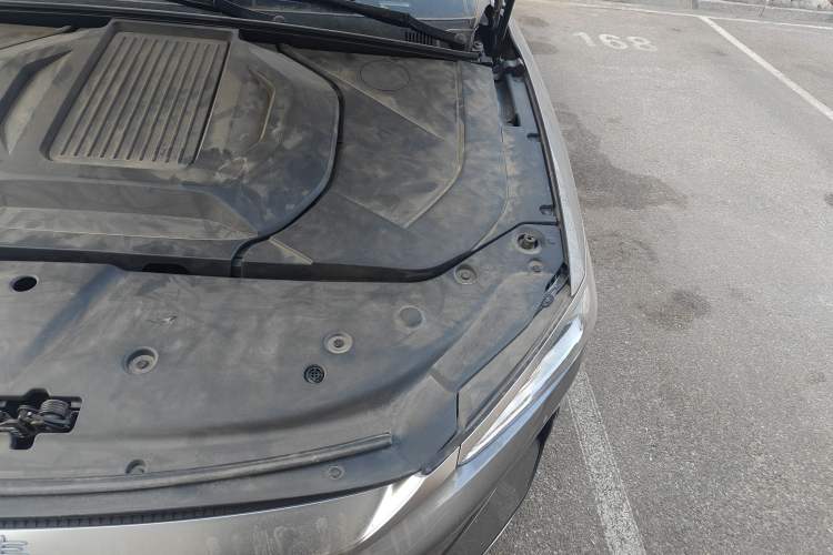 Used BYD Qin PLUS 2021 EV 500KM Luxury Model Engine Bay Left