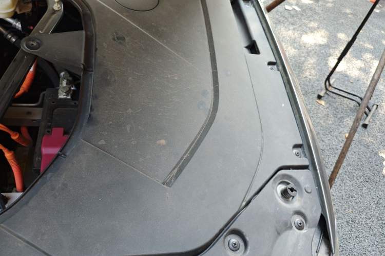 Used BYD Qin PLUS 2021 EV 500KM Luxury Model Engine Bay Left