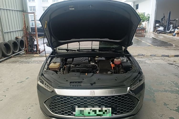Used BYD Qin PLUS 2021 DM-i 55KM Flagship Model Engine Bay