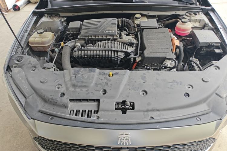 Used BYD Qin PLUS 2021 DM-i 55KM Flagship Model Engine Bay