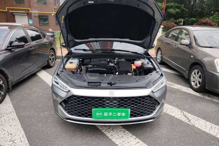 Used BYD Qin PLUS 2021 DM-i 55KM Flagship Model Engine Bay