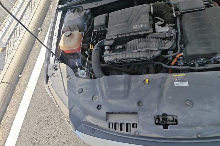 Used BYD Qin PLUS 2021 DM-i 55KM Flagship Model Engine Bay Right