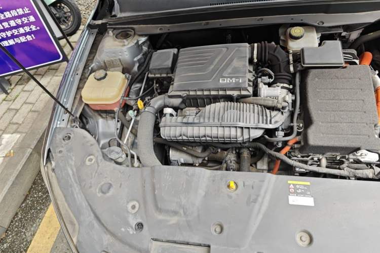 Used BYD Qin PLUS 2021 DM-i 55KM Flagship Model Engine Bay Right