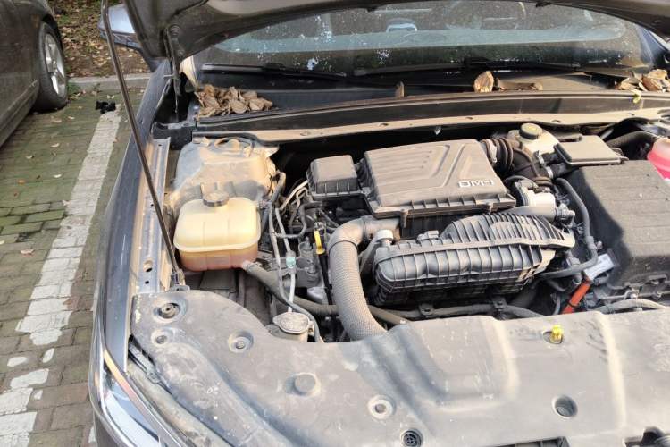 Used BYD Qin PLUS 2021 DM-i 55KM Flagship Model Engine Bay Right