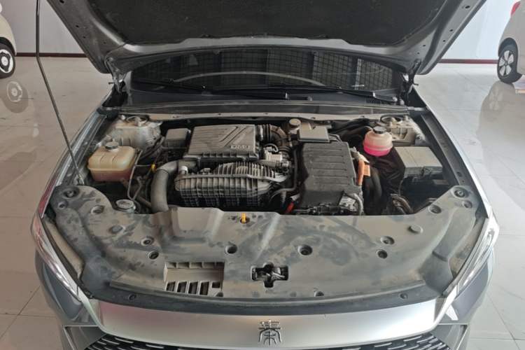 Used BYD Qin PLUS 2021 DM-i 55KM Flagship Model Engine Bay