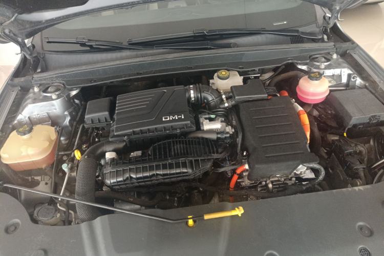 Used BYD Qin PLUS 2021 DM-i 55KM Flagship Model Engine Bay