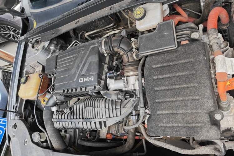 Used BYD Qin PLUS 2021 DM-i 55KM Flagship Model Engine Bay